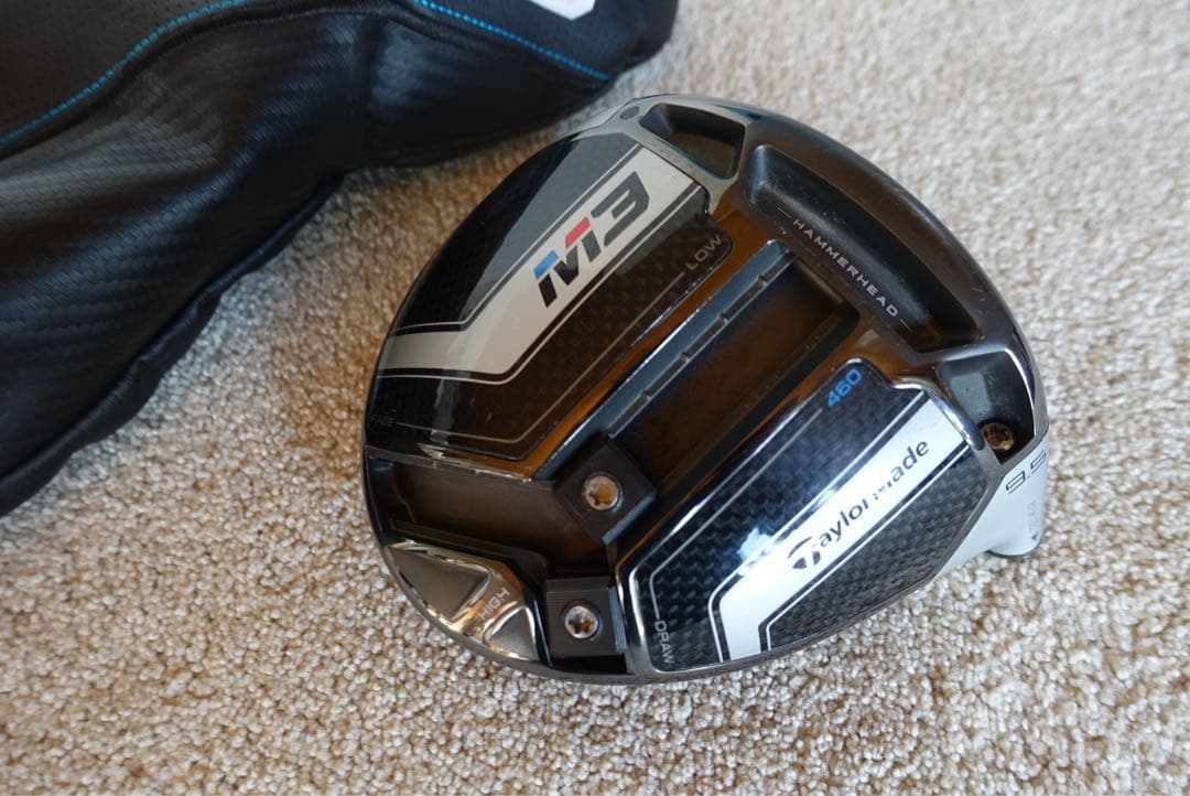 テーラーメイドM3 460 /KUROKAGE TM5、9.5度