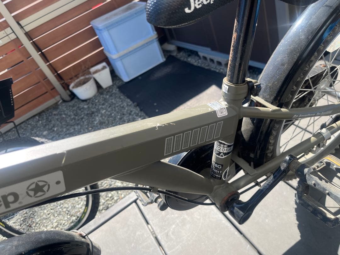 18インチ　子供自転車　jeep