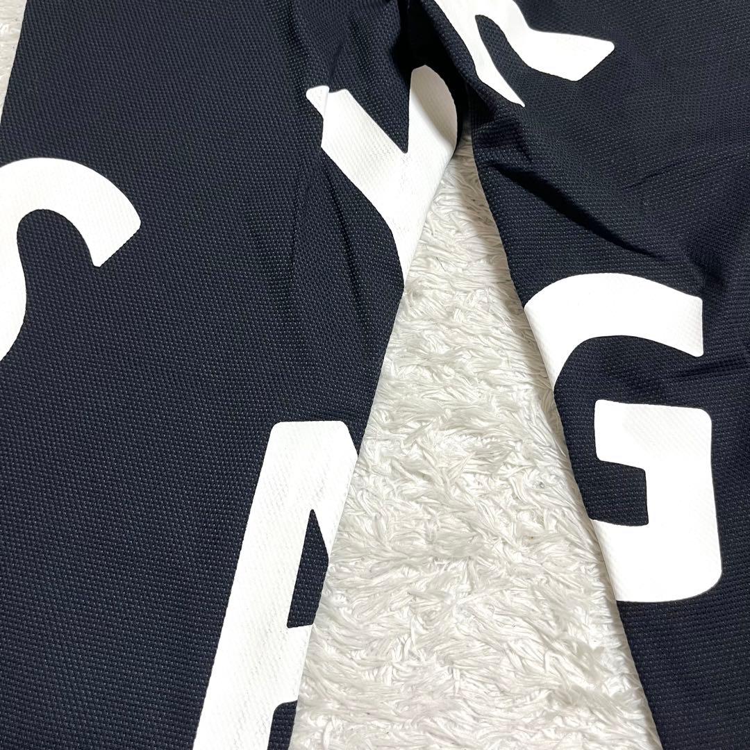 パーリーゲイツ ゴルフウェア レディース パンツ 総柄 デカロゴ Mサイズ