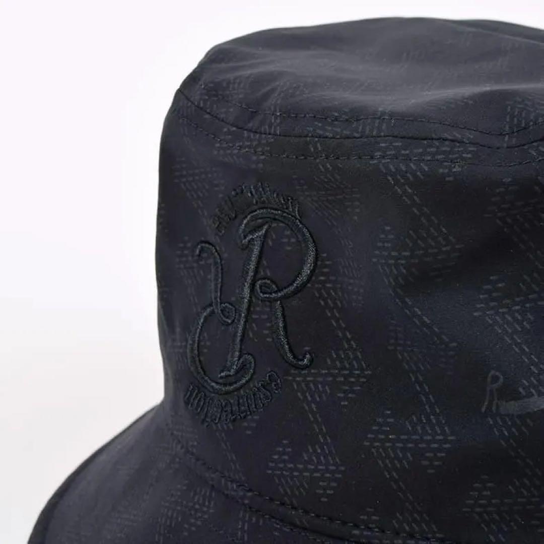 RRロゴエンボスバケットハット / ブラック BE12HAT01 Mサイズ
