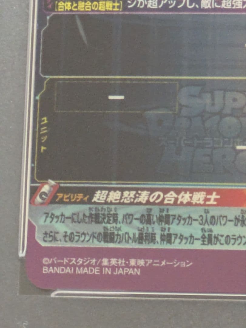 PSA10 mm4-sec5 ベジット