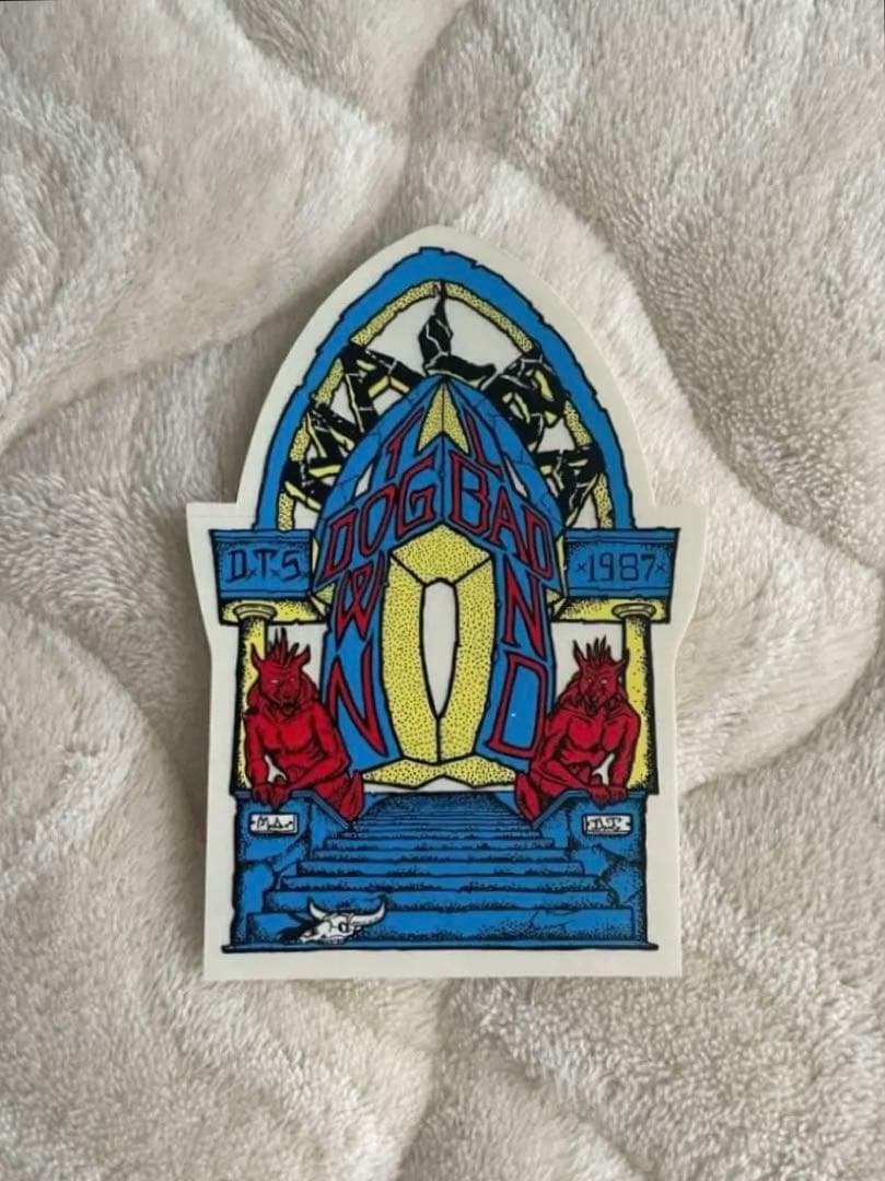 DOG TOWN 80s ヴィンテージステッカー