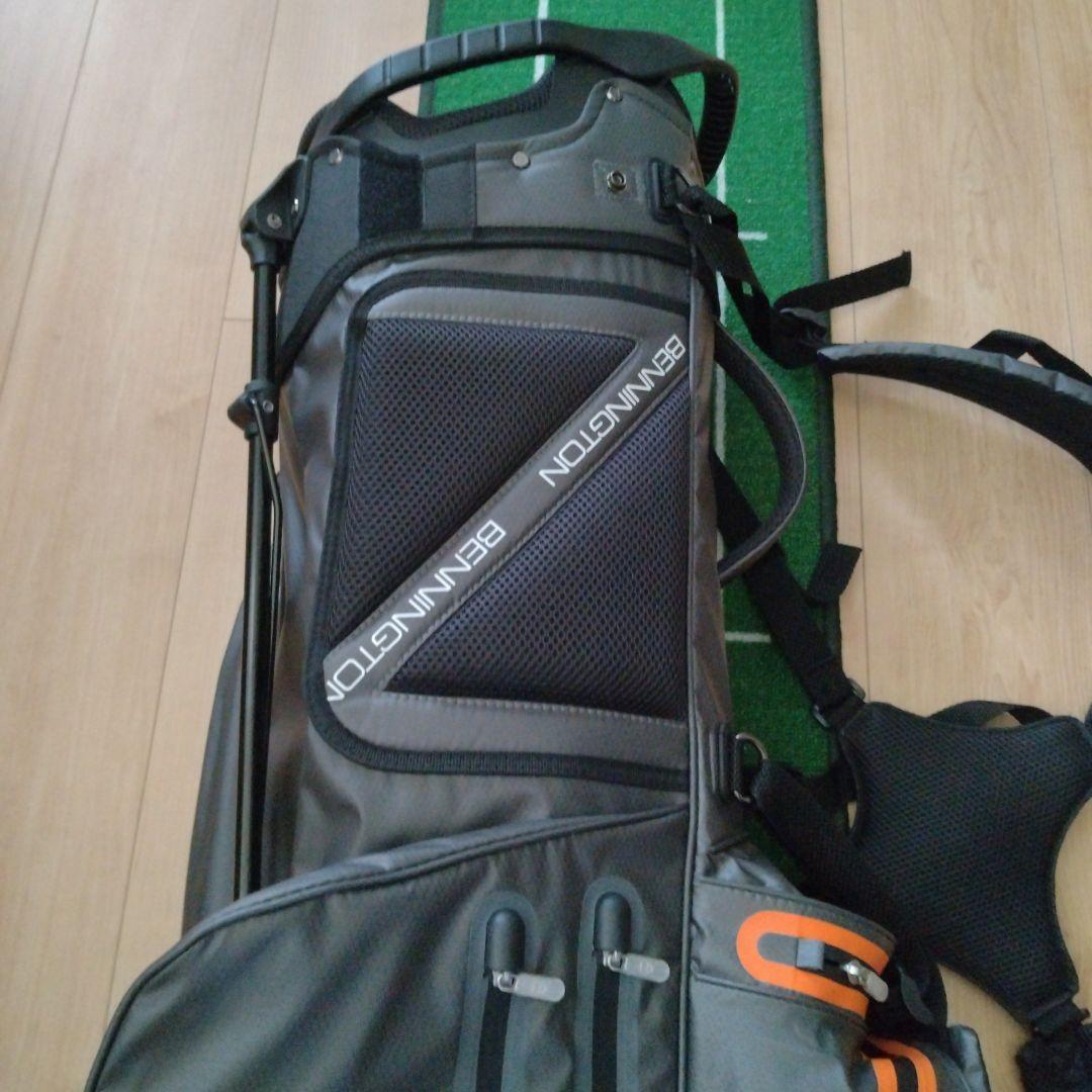 BENNINGTON キャディバッグ ブラック・オレンジ