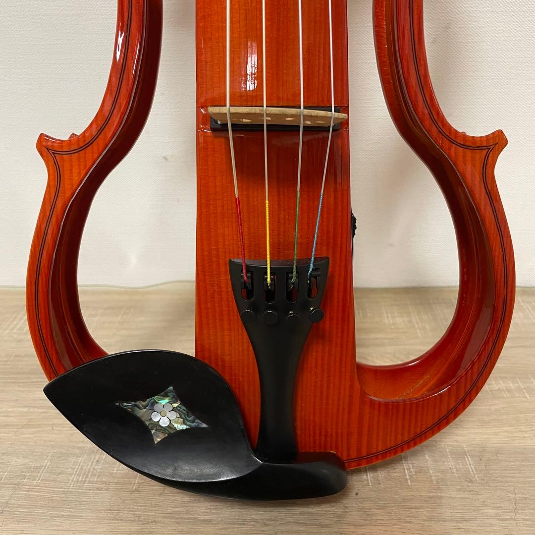 ★美品★ エレキ バイオリン CV-210E 豪華装飾