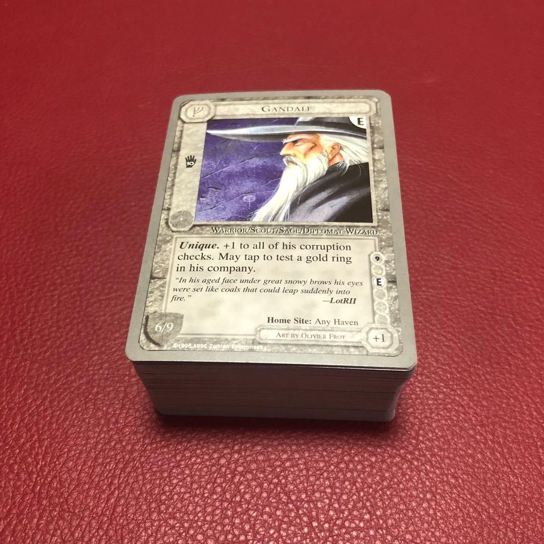 ミドルアース　カード　チャレンジデッキE ccg コンプ　指輪物語　トレカ