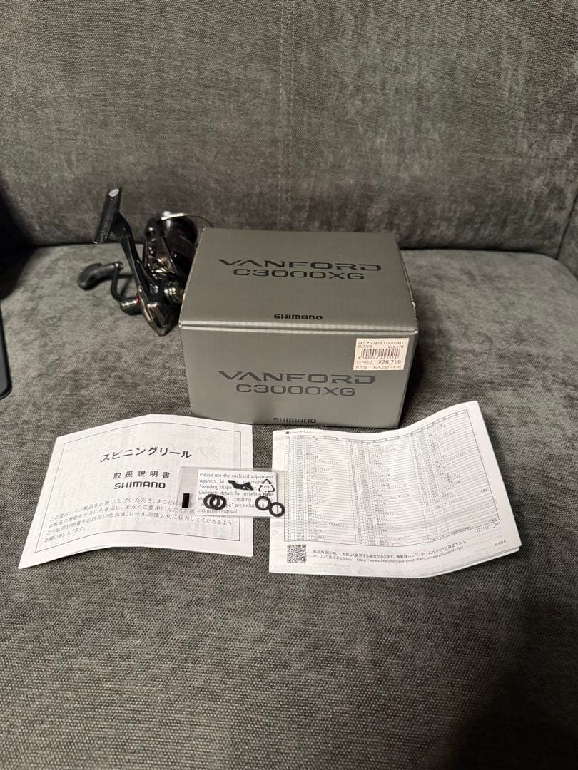 シマノ 24 ヴァンフォード C3000XG 新品未使用 付属品完備