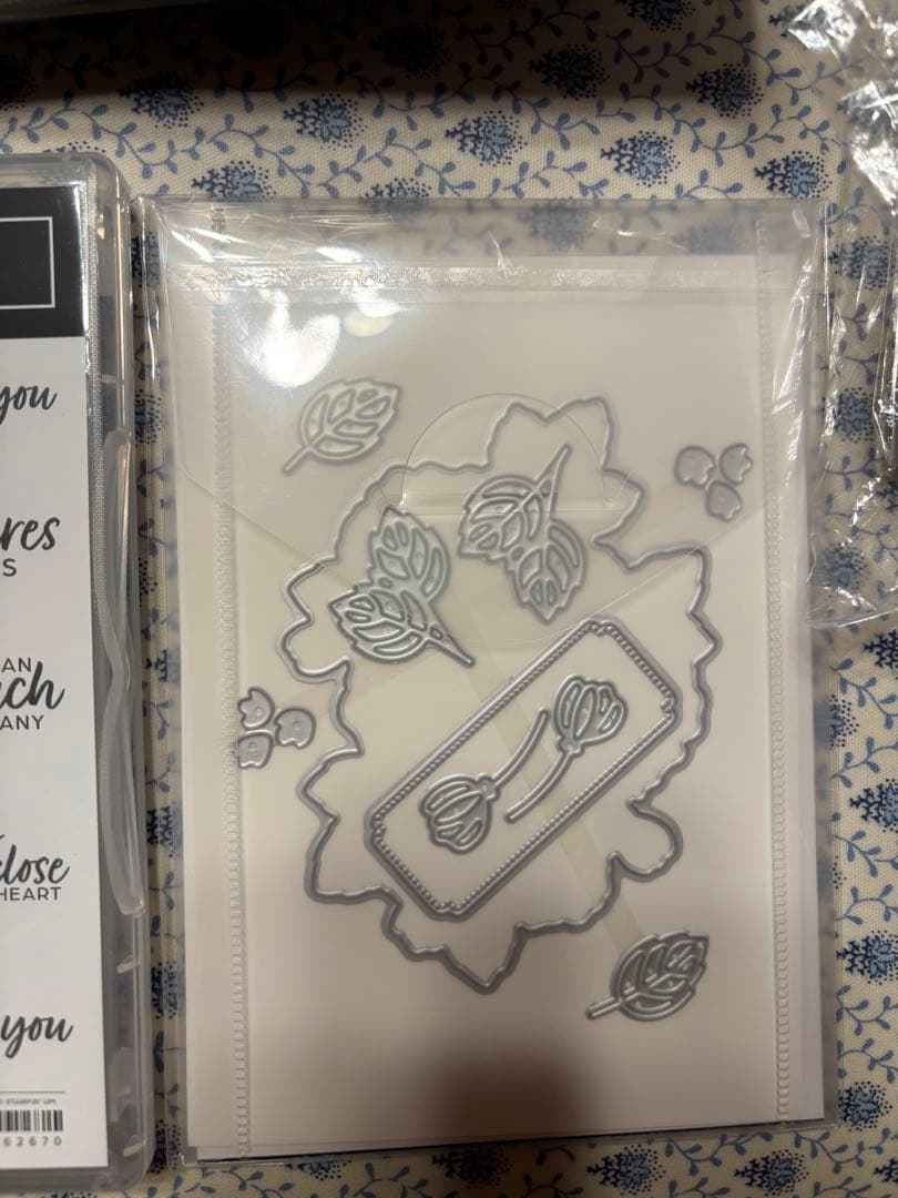 未使用♡Enduring Beauty スタンプセットとダイカット