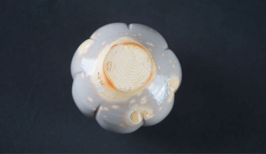 十四代 朝日豊斎 鹿背柑子形 茶入 共箱 仕覆付 茶道具 保証品