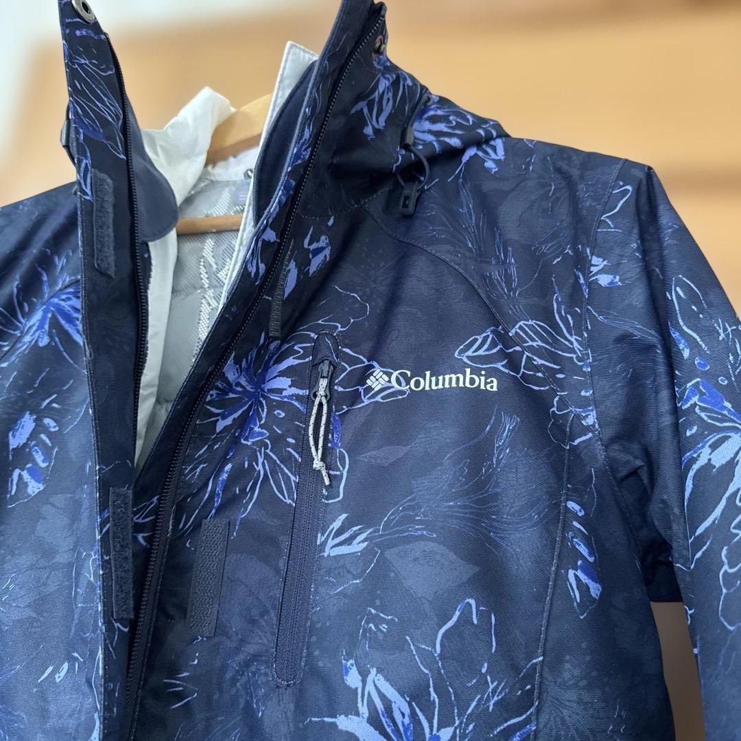 ウィリバードIVインターチェンジジャケットコロンビアColumbiaネイビー花柄