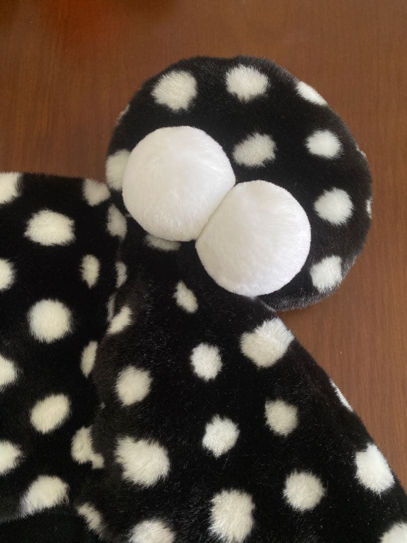 ディズニー ファンキャップ ミニー ドット 水玉 ブラック