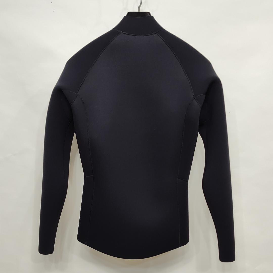 新品☆ジャージ2mmフロントジップ長袖タッパー　MLBサイズ　ウェットスーツ
