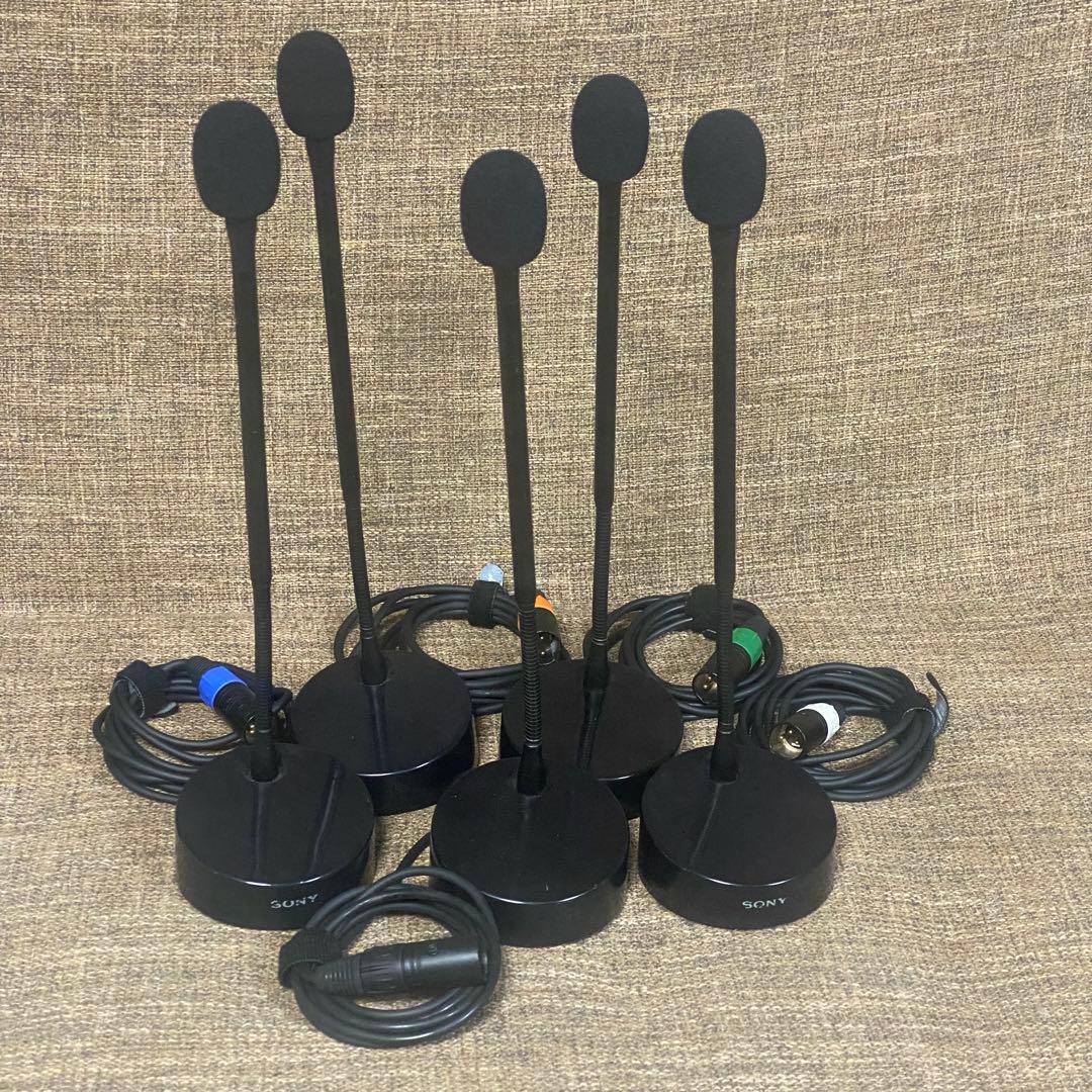 SONY コンデンサーマイク ECM-530 5本セット