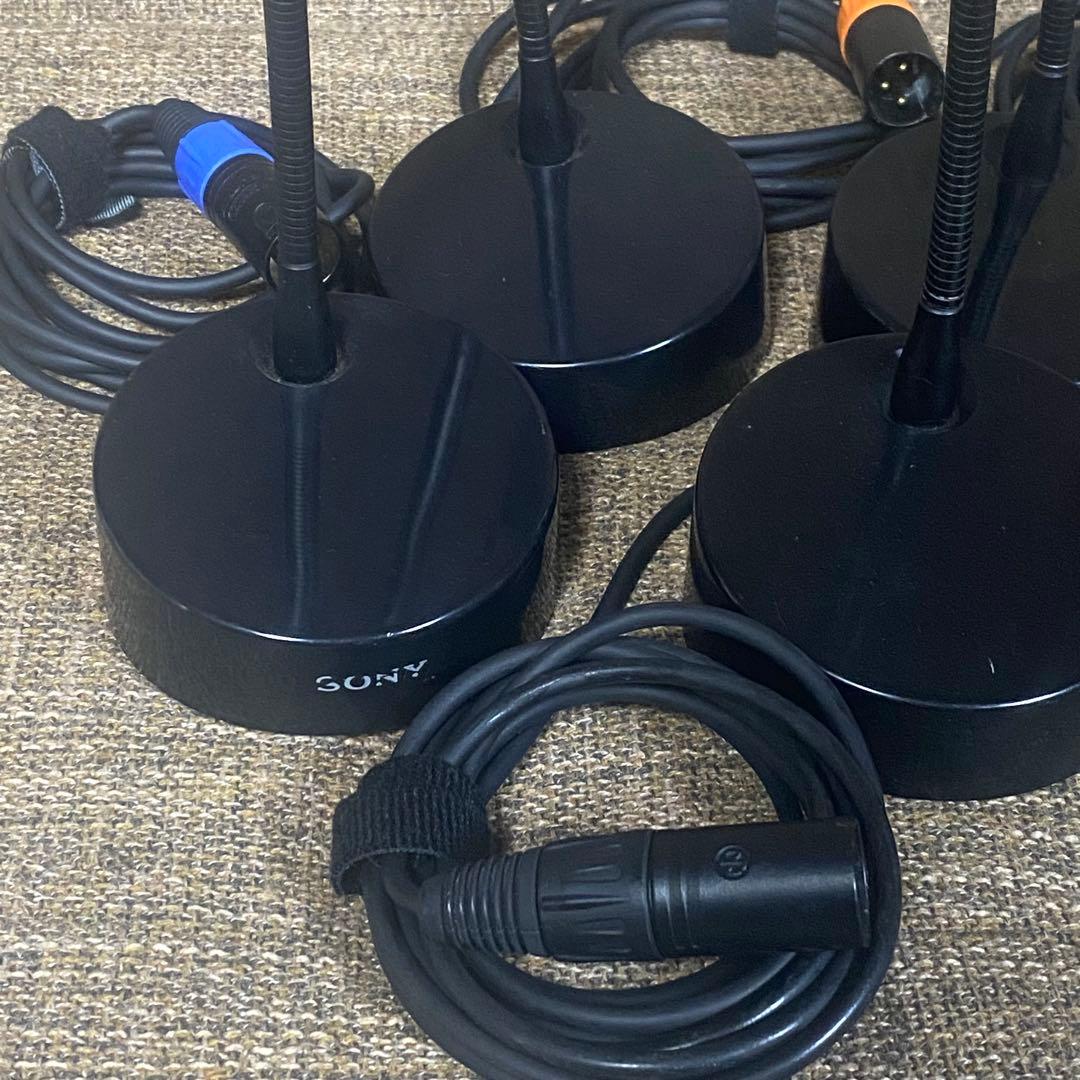 SONY コンデンサーマイク ECM-530 5本セット