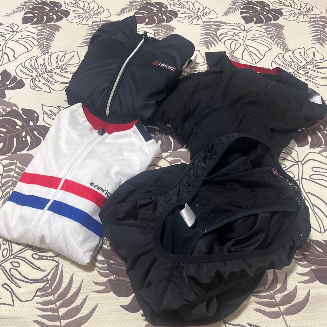レリック　秋冬用サイクルウェア上下4点セット