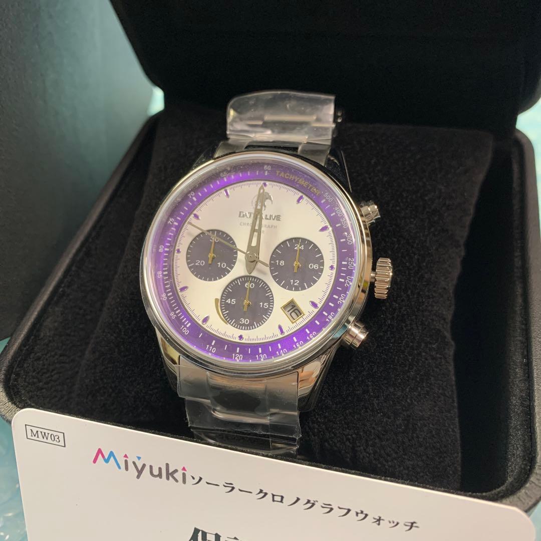 デート・ア・ライブ　夜刀神十香　ソーラークロノグラフ　腕時計　デートアライブ