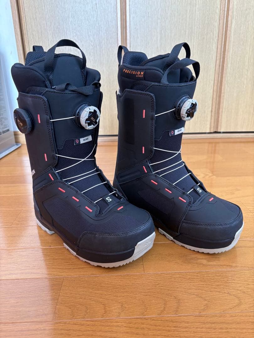 24 25 salomon echo dual boa wide サイズ25cm