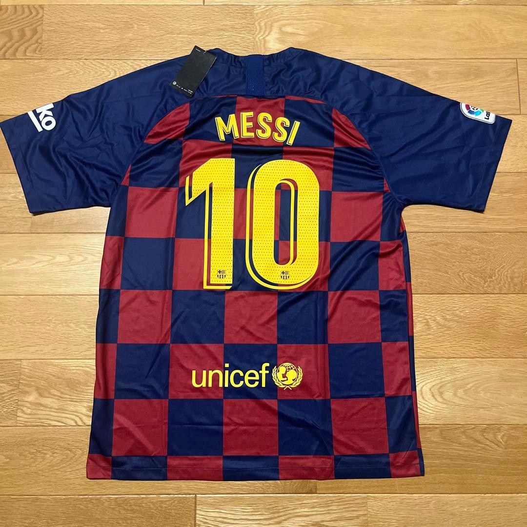 新品 未使用 ゲームシャツ MESSI メッシ ユニホーム バルセロナ