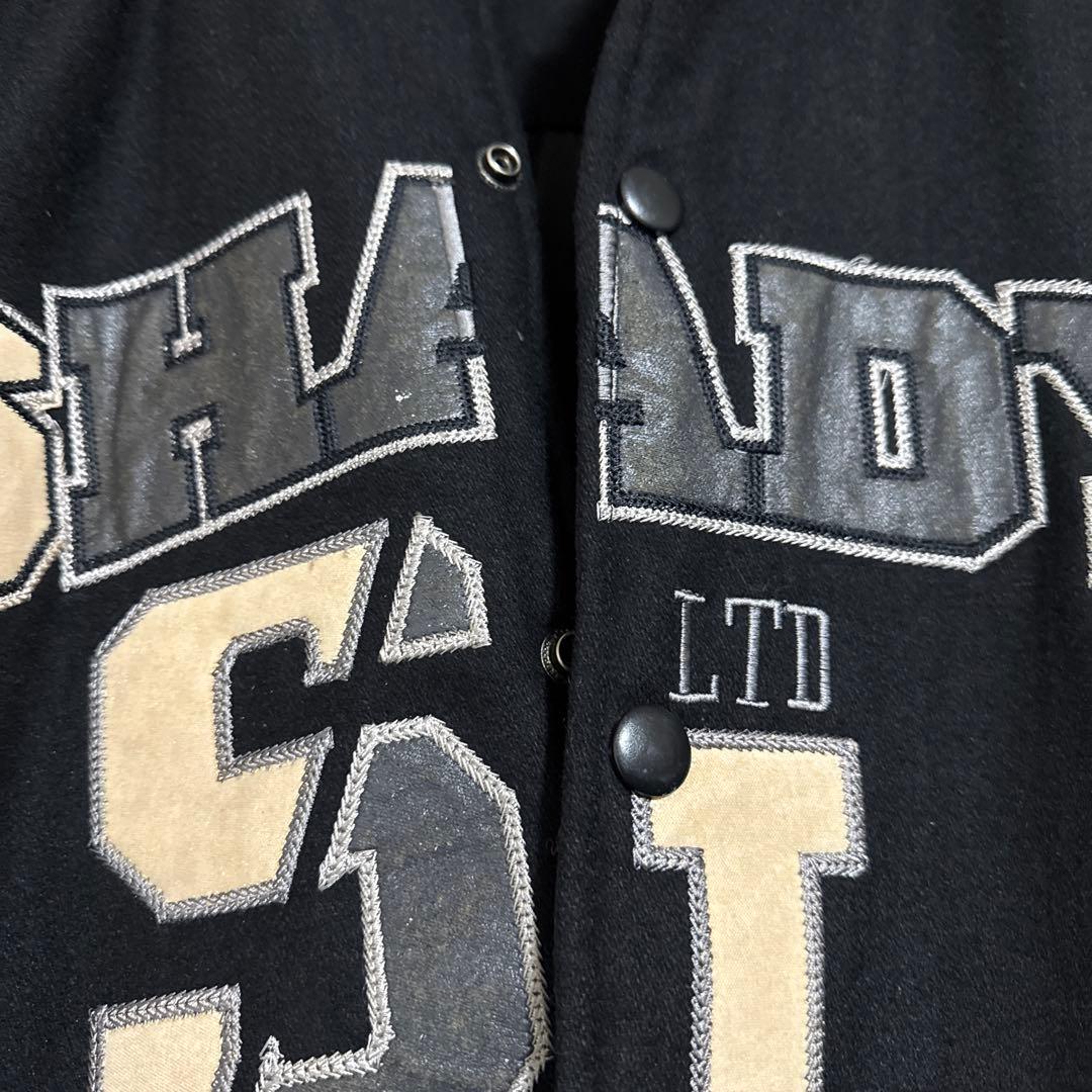 （激レアBIG）SHADY Ltd.スタジアムジャンパースタジャンXXLブラック