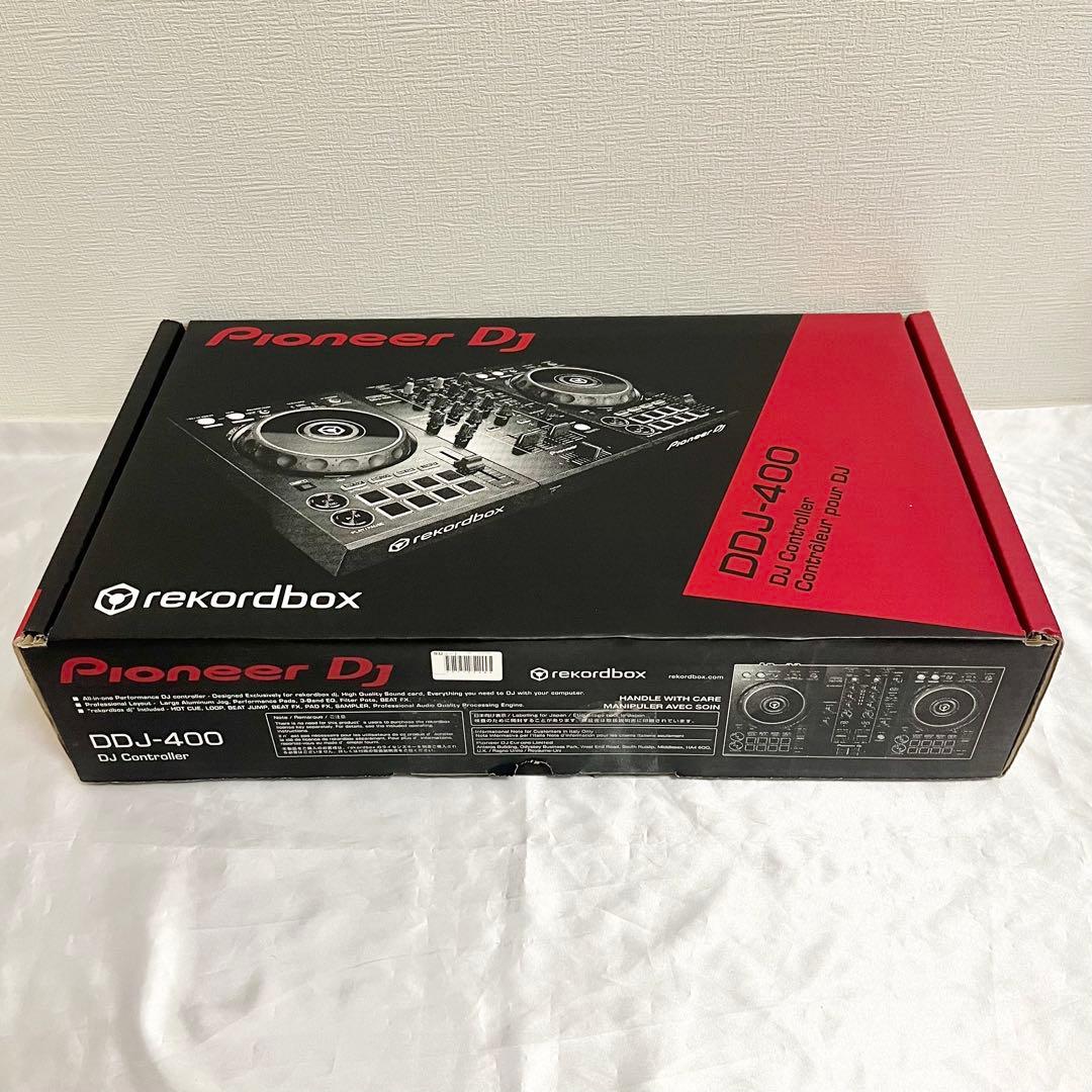 【美品】【完品】【箱、ケース付】Pioneer DDJ-400 DJコントローラ