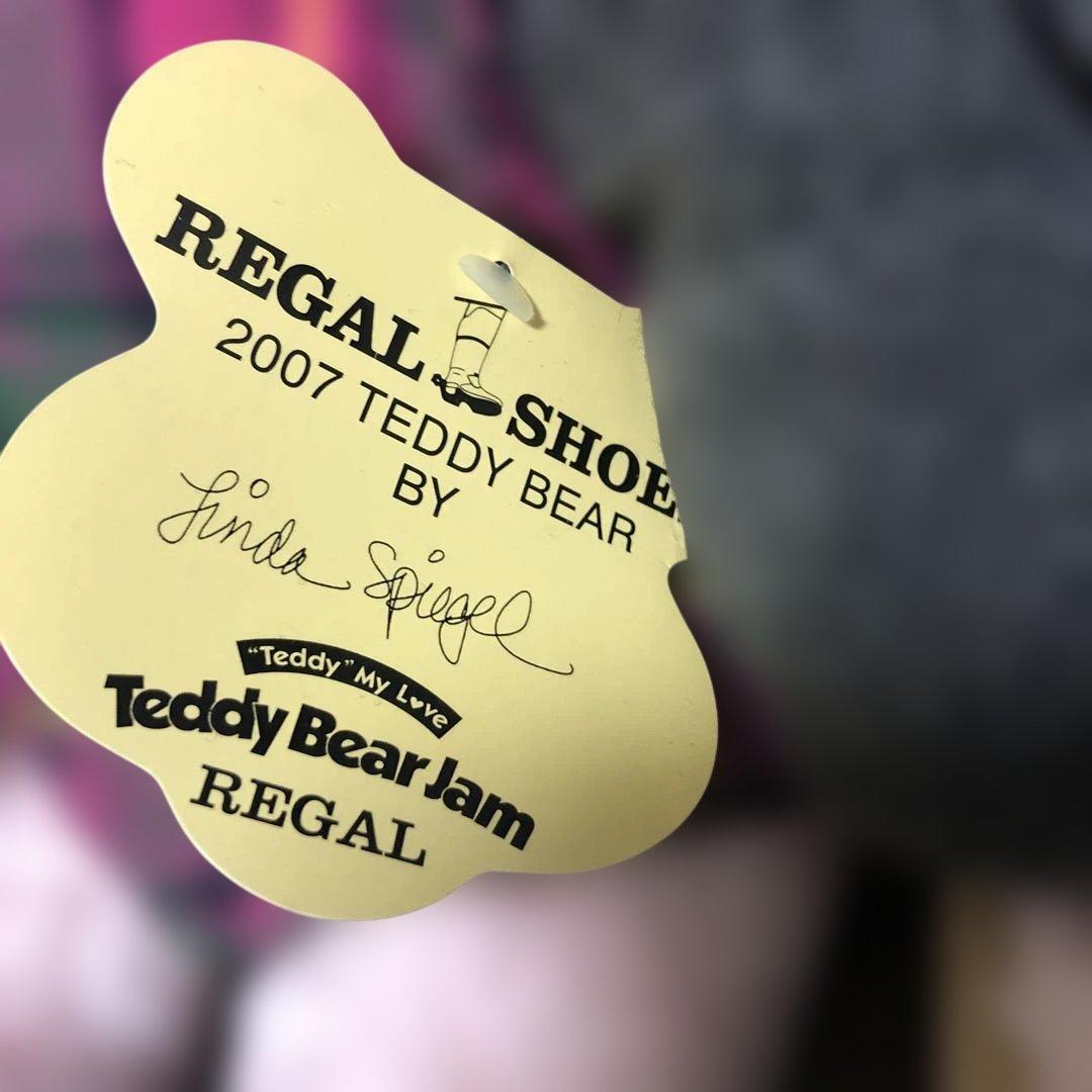 リンダ・スピーゲル　REGAL SHOES シリアルナンバー　テディベア限定品