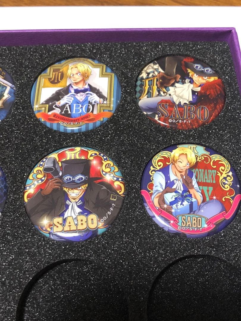 ワンピース　輩缶バッジ　コンプリートコレクション　サボ