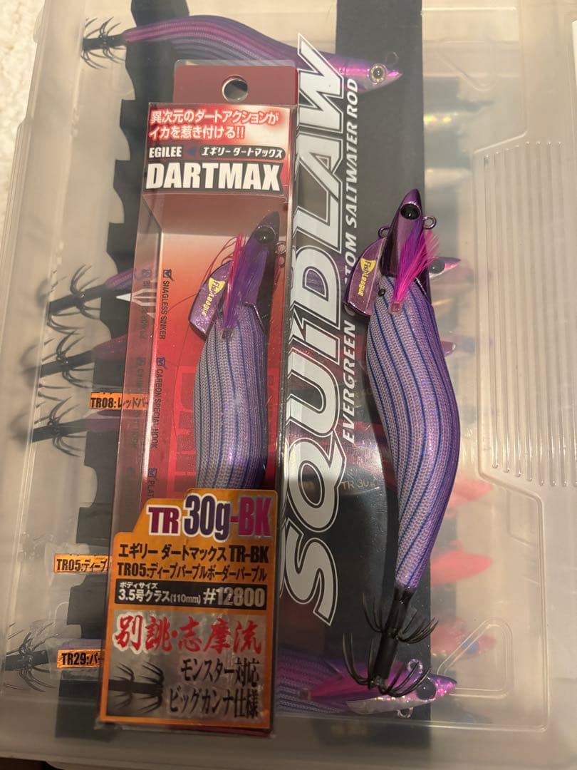 ダートマックスTR 30g-BK エギ 2個セット