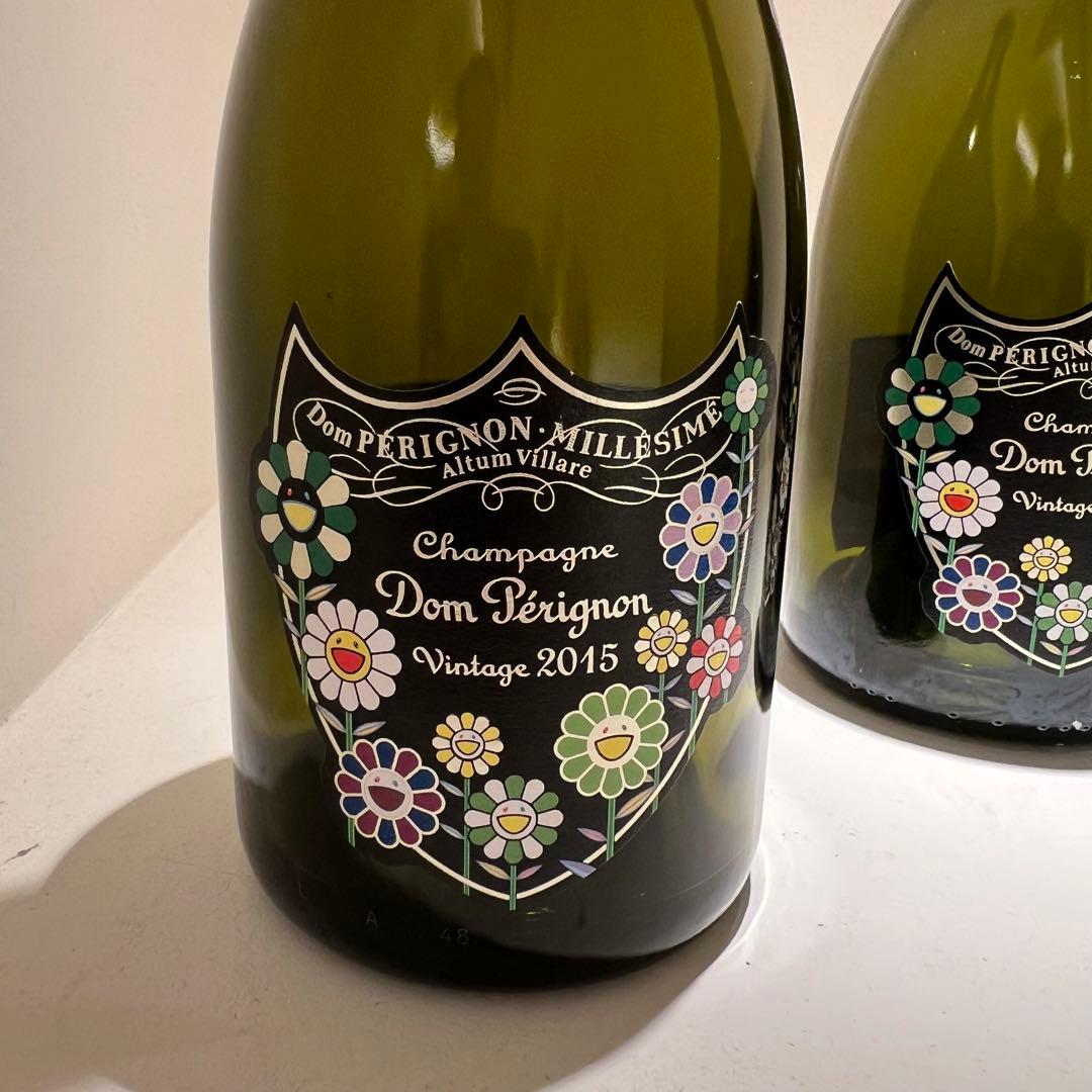 ドンペリ村上コラボ空瓶3本