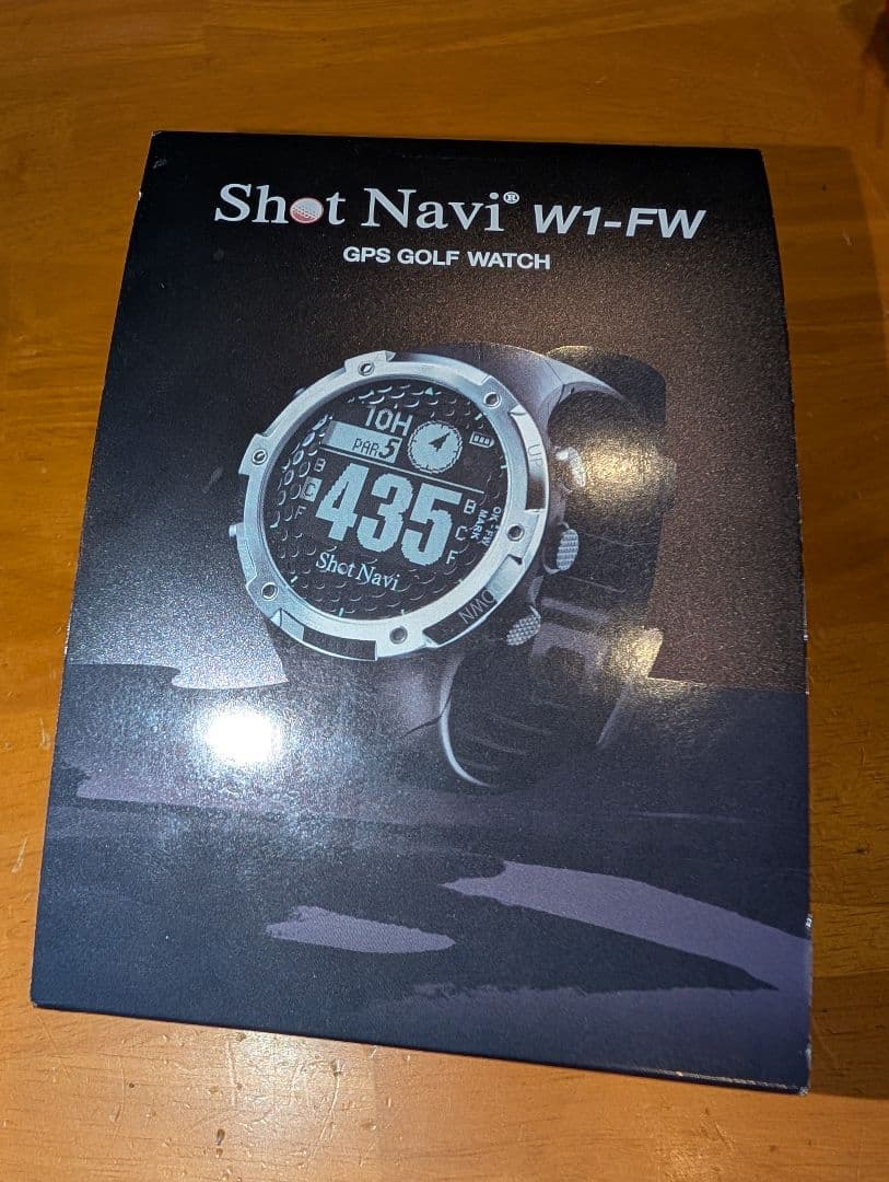 新品未使用★Shot Navi W1-FW GPSゴルフウォッチ