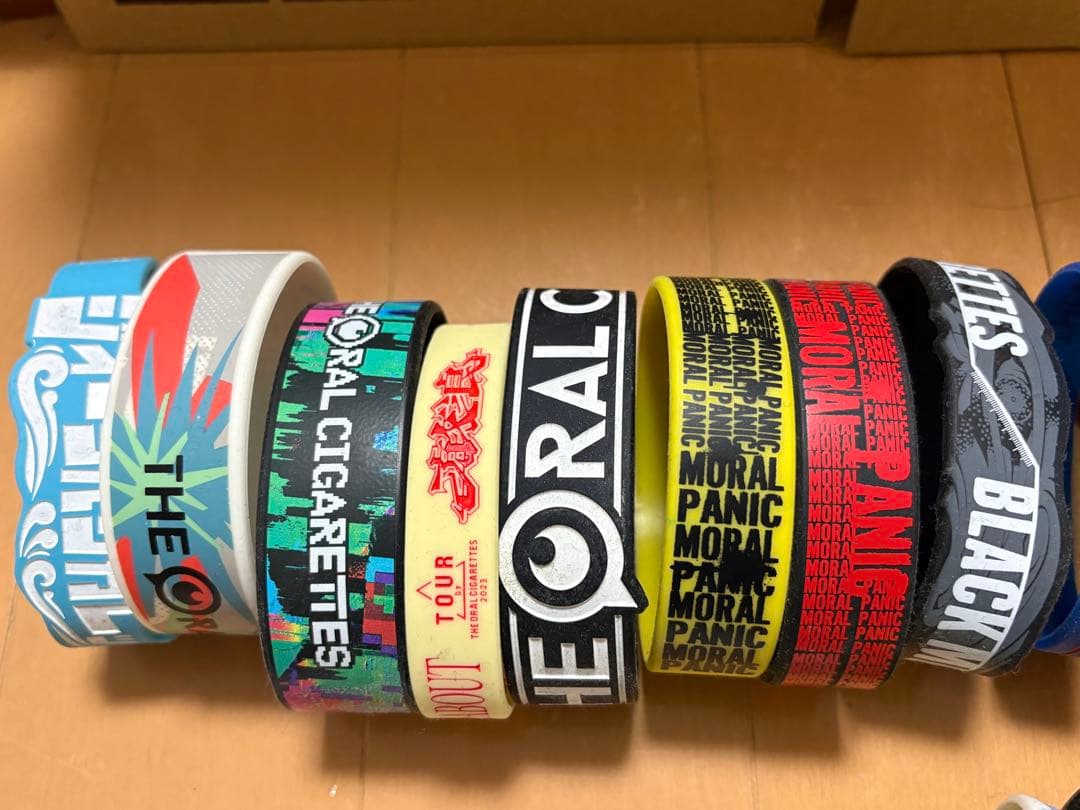 THE ORAL CIGARETTES ラバーバンド20個セット