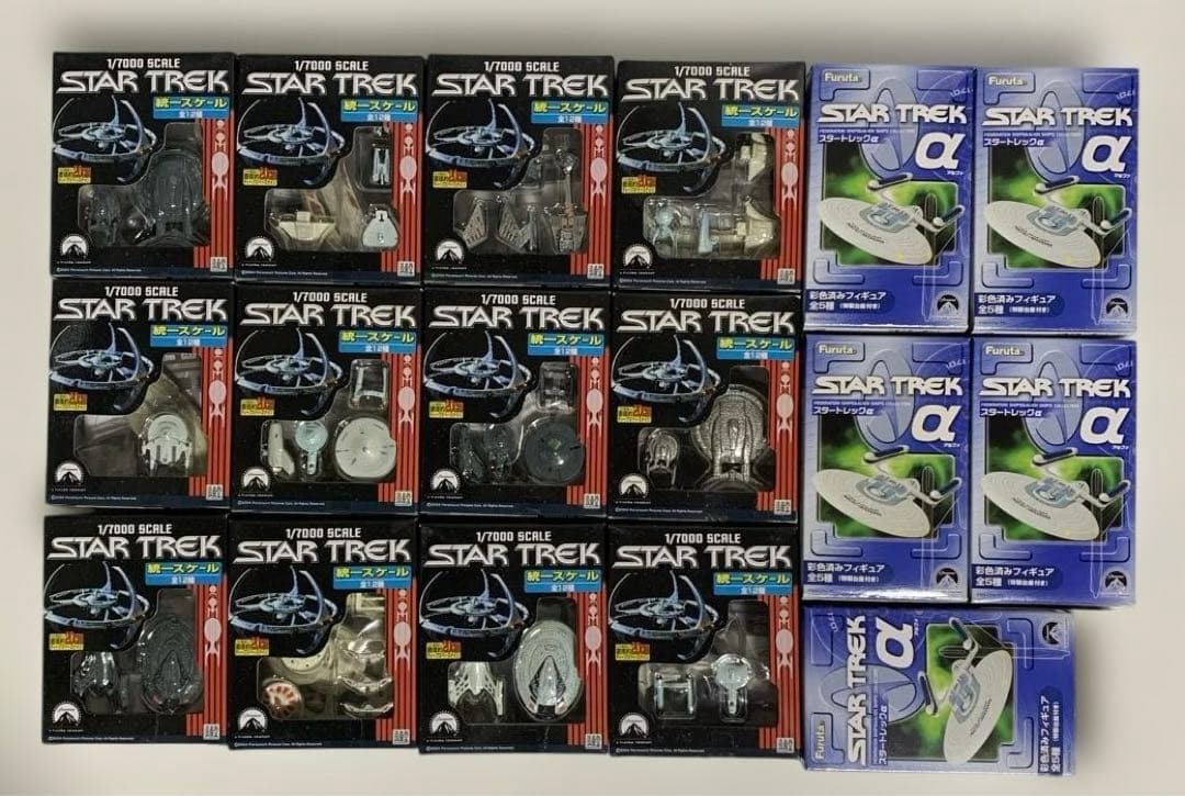 ★浪漫堂　スタートレック フルコンプ　未開封　DS9組立可　αアルファ5種コンプ