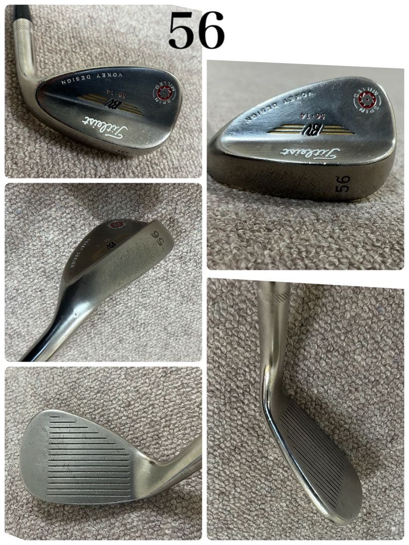 Titleist Vokey ウェッジ　 52° 56° 58° 3本セット