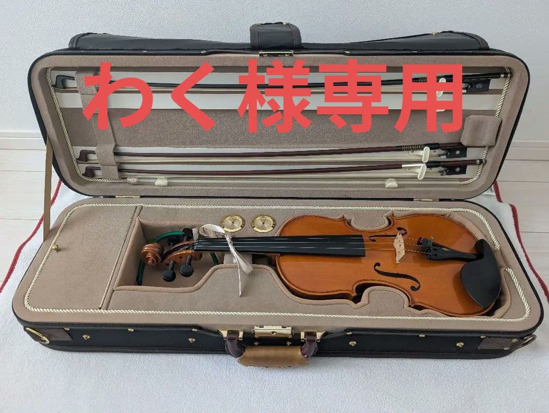 ロマンツァ RV-350 バイオリン 湿度温度計付きセミハードケース