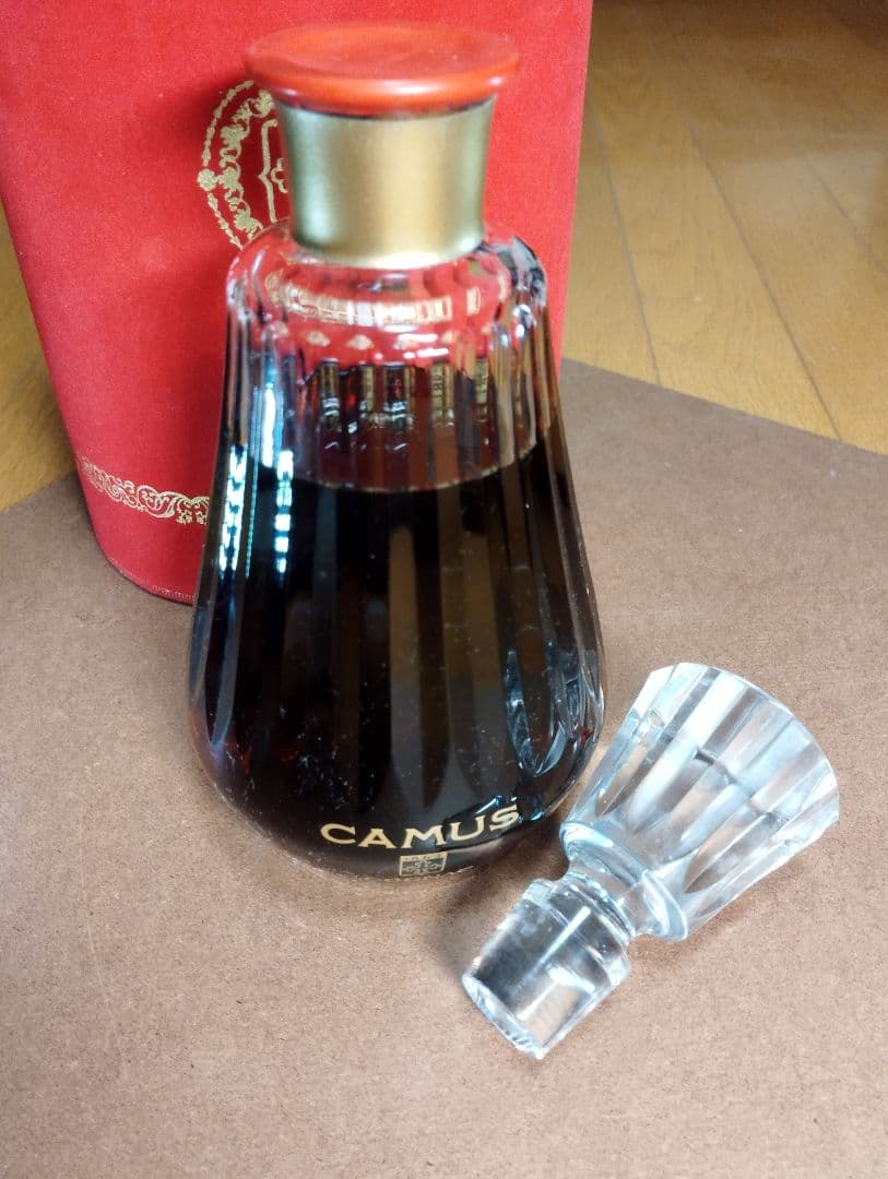 【新品未使用】古酒　CAMUS　カミュ　バカラクリスタル　コニャック