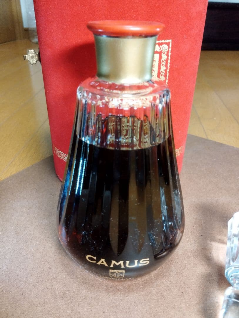 【新品未使用】古酒　CAMUS　カミュ　バカラクリスタル　コニャック