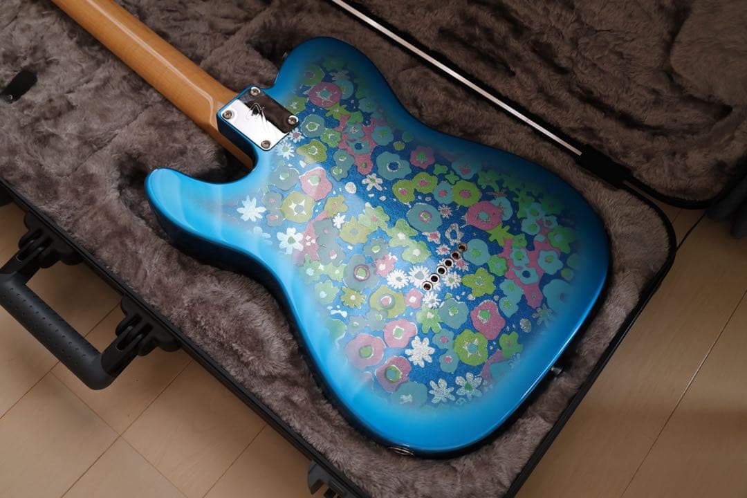 ギター Fender MIJ Limited Telecaster BlueFlower