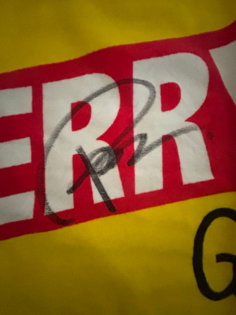 BERRY GOODMAN メンバーサイン入りタオル