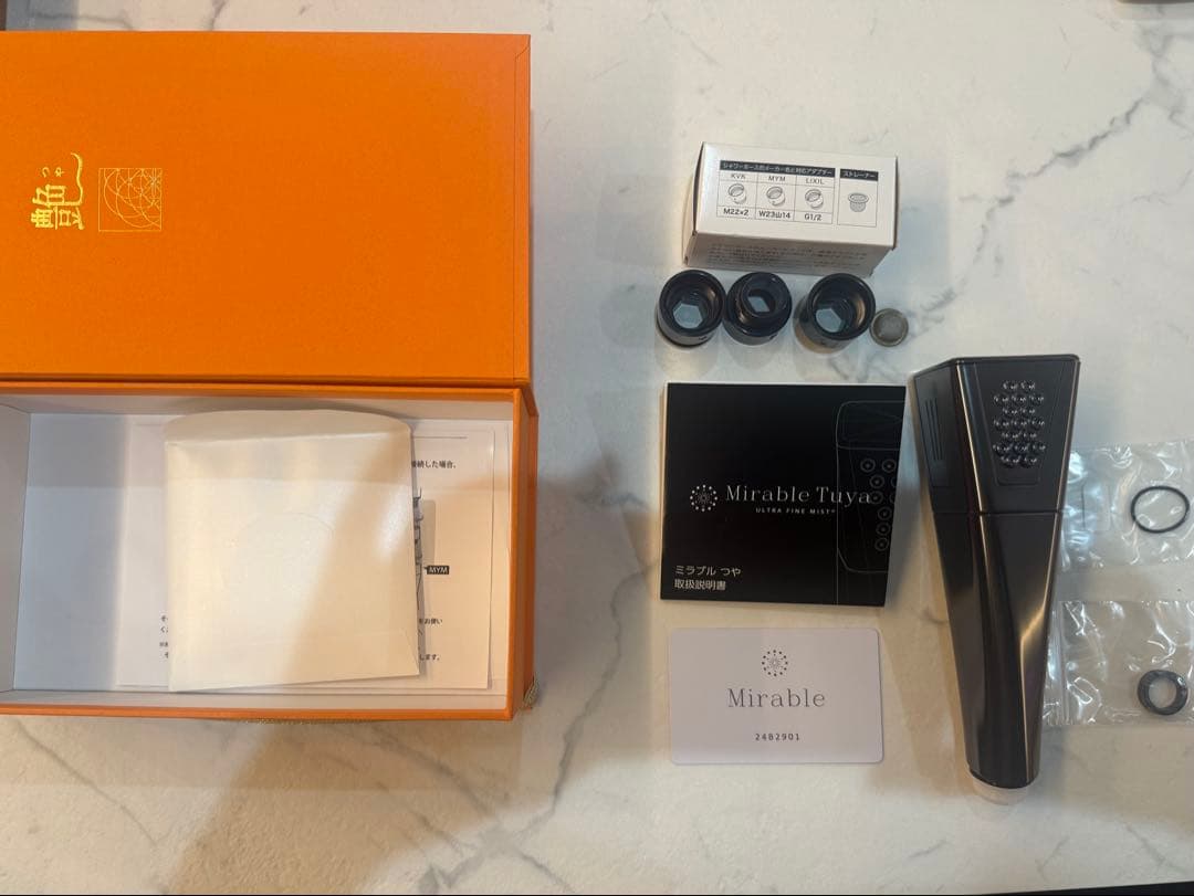 Mirable 艶シャワーヘッド ブラック