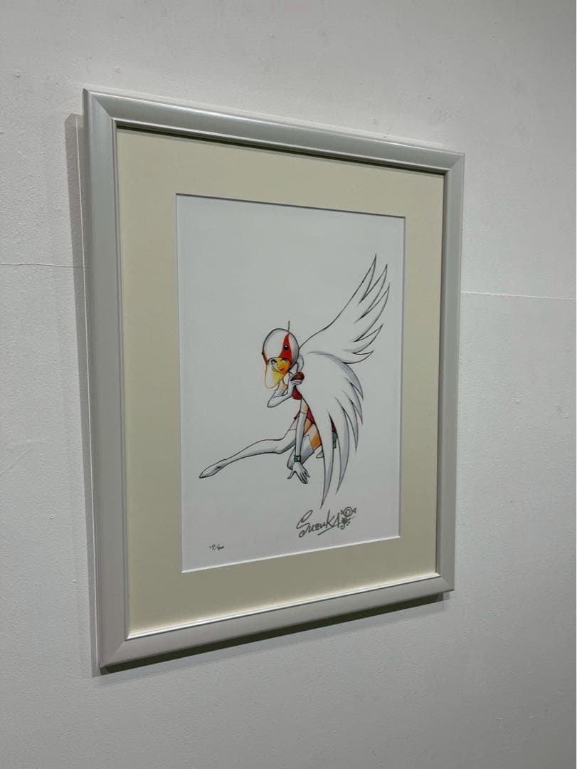 【真作保証】吉田すずか ガッチャマン 白鳥のジュン ジークレー 直筆サイン