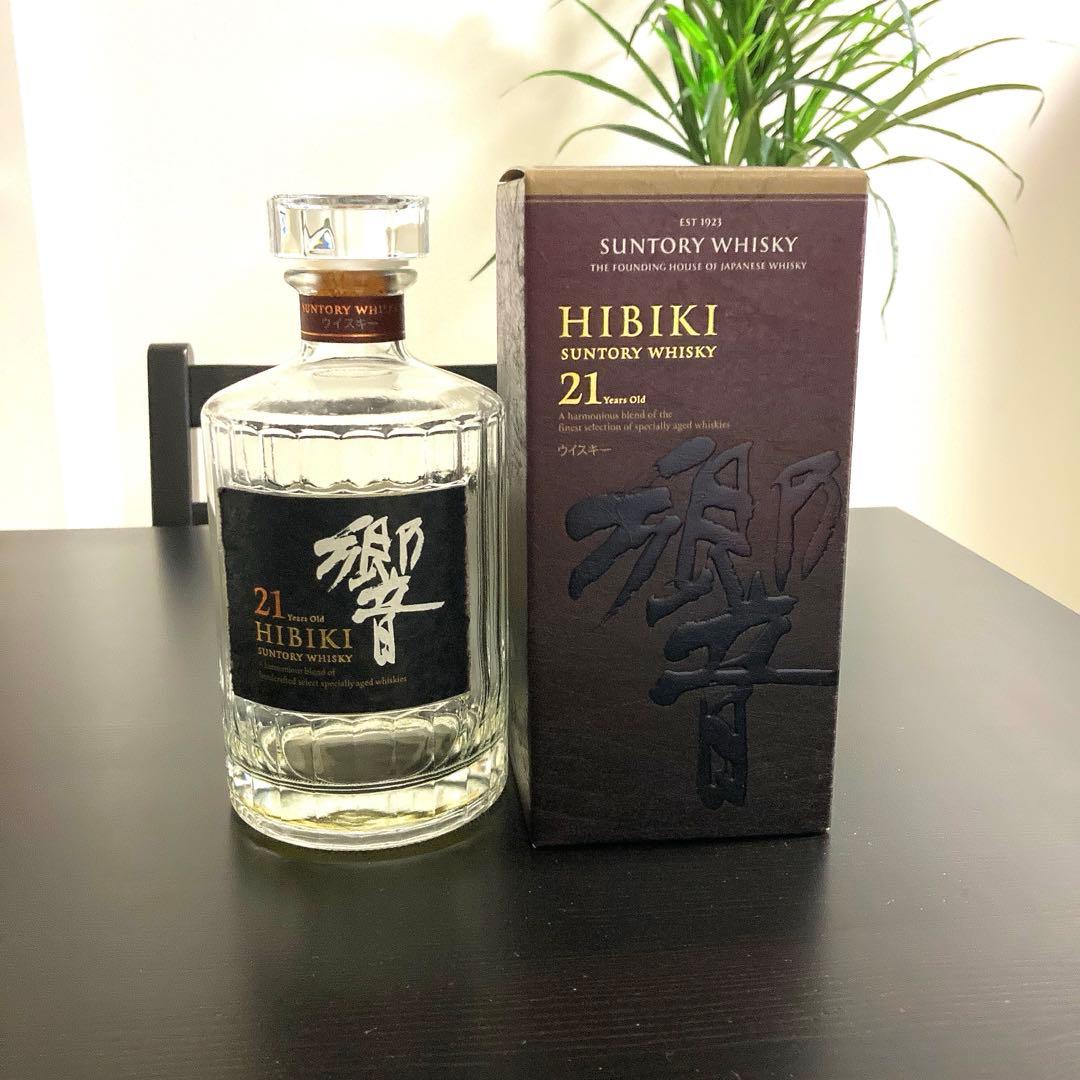 美品　響21年　空瓶　箱付き