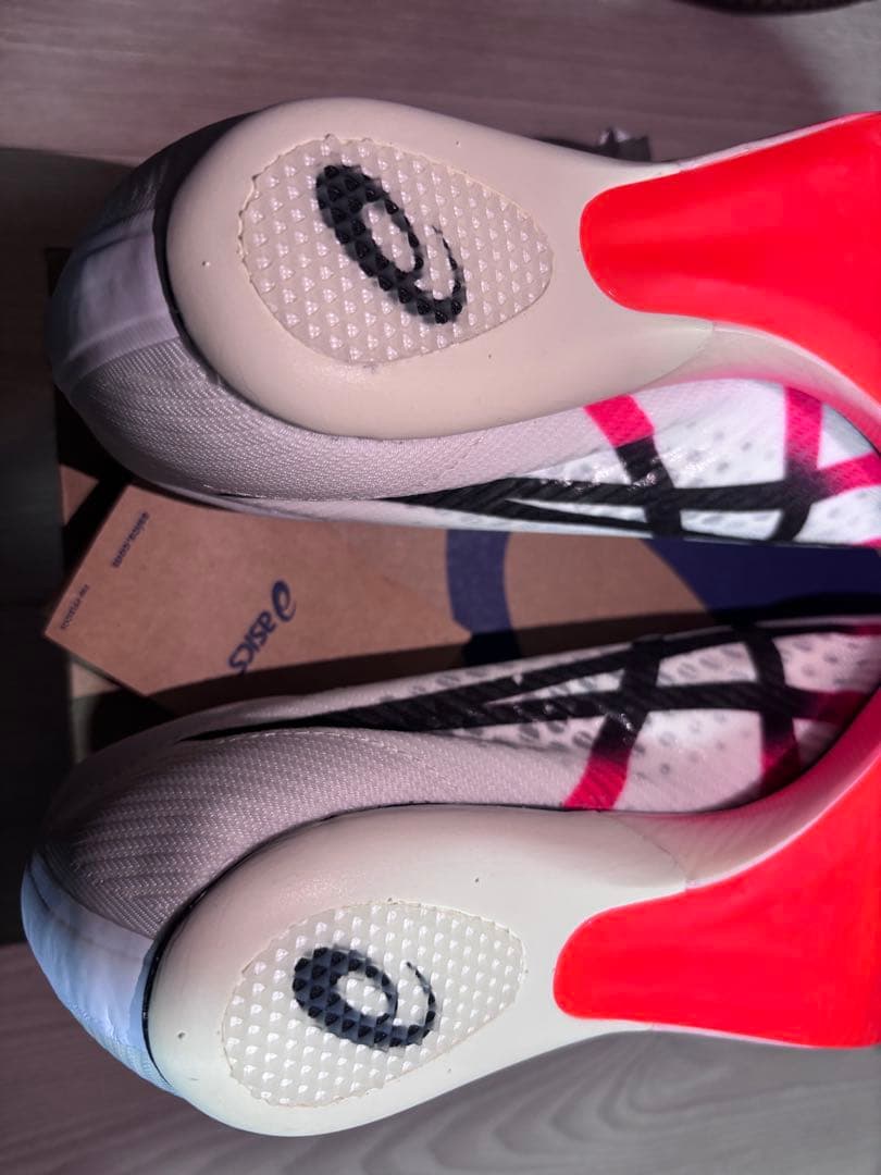 asics メタスピードSP 26.5cm ホワイト/レッド/ブラック