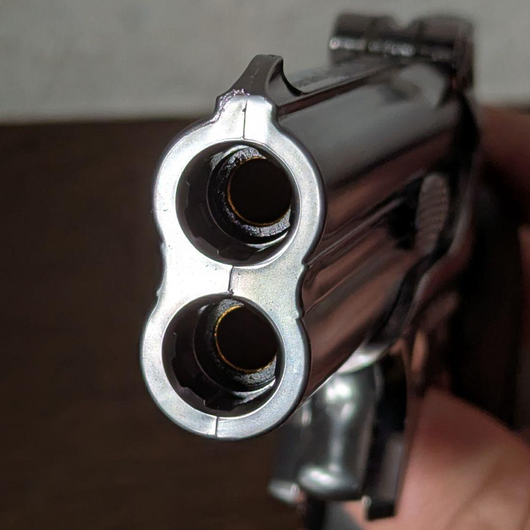 【年末セール！！】マルシン デリンジャー シルバー ガスガン ラバーグリップ