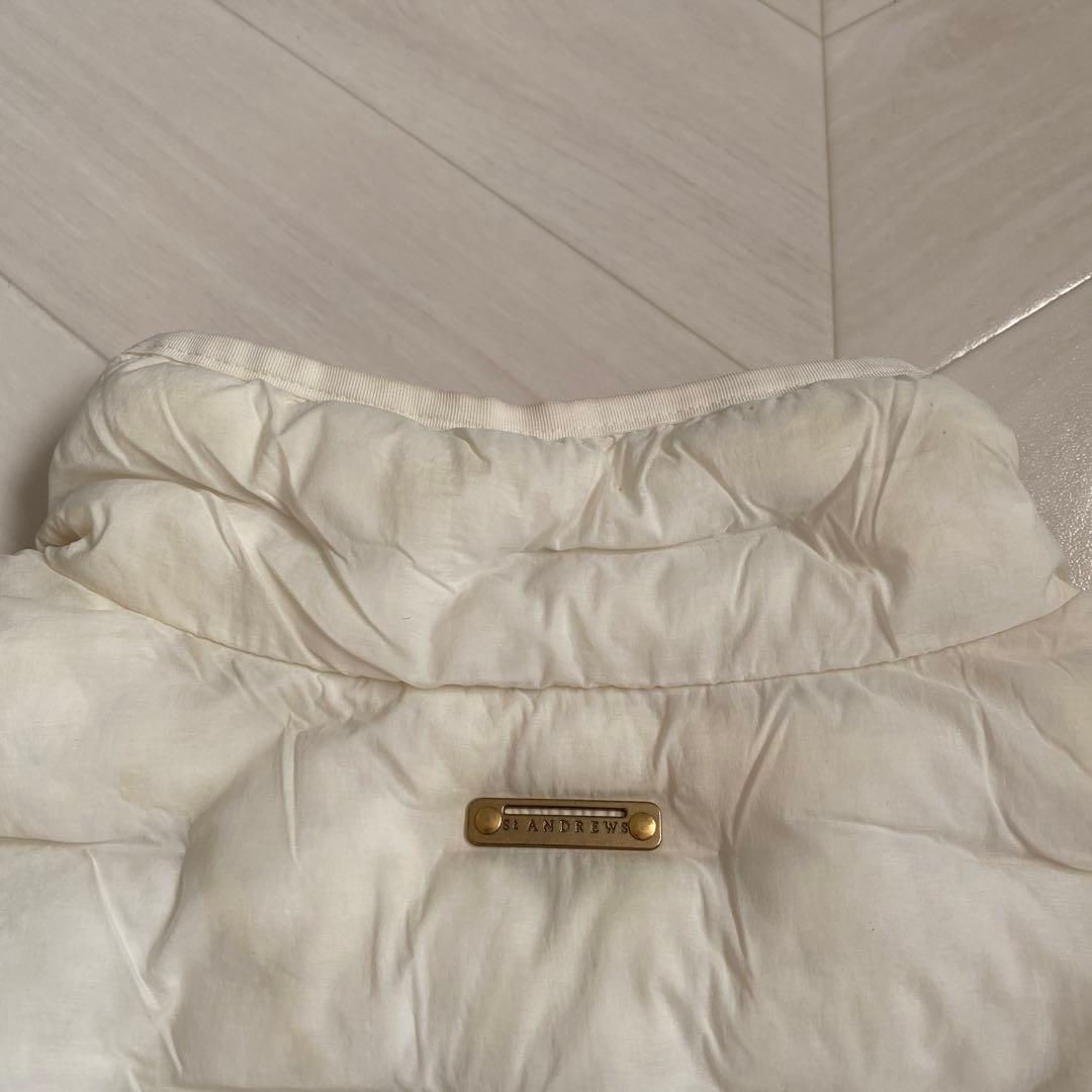 St ANDREWS セントアンドリュース　ホワイト　ブルゾン　アウター　ゴルフ