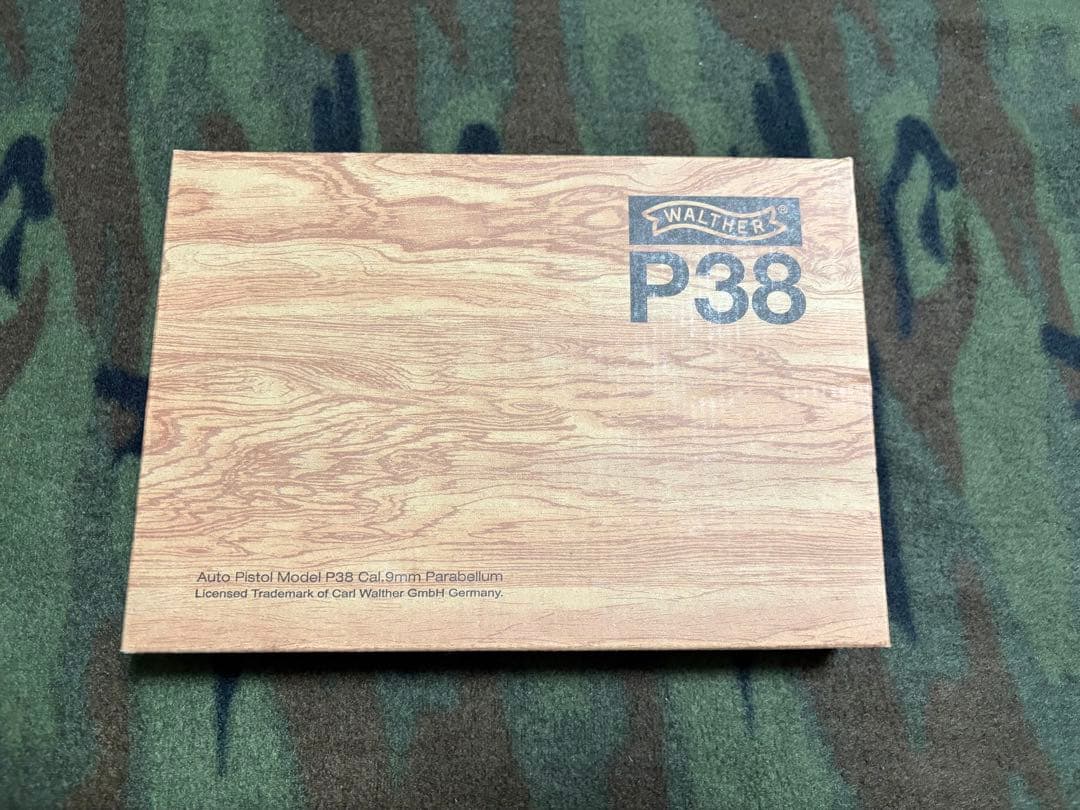 マルゼン ワルサーP38 ブラック ガスガン