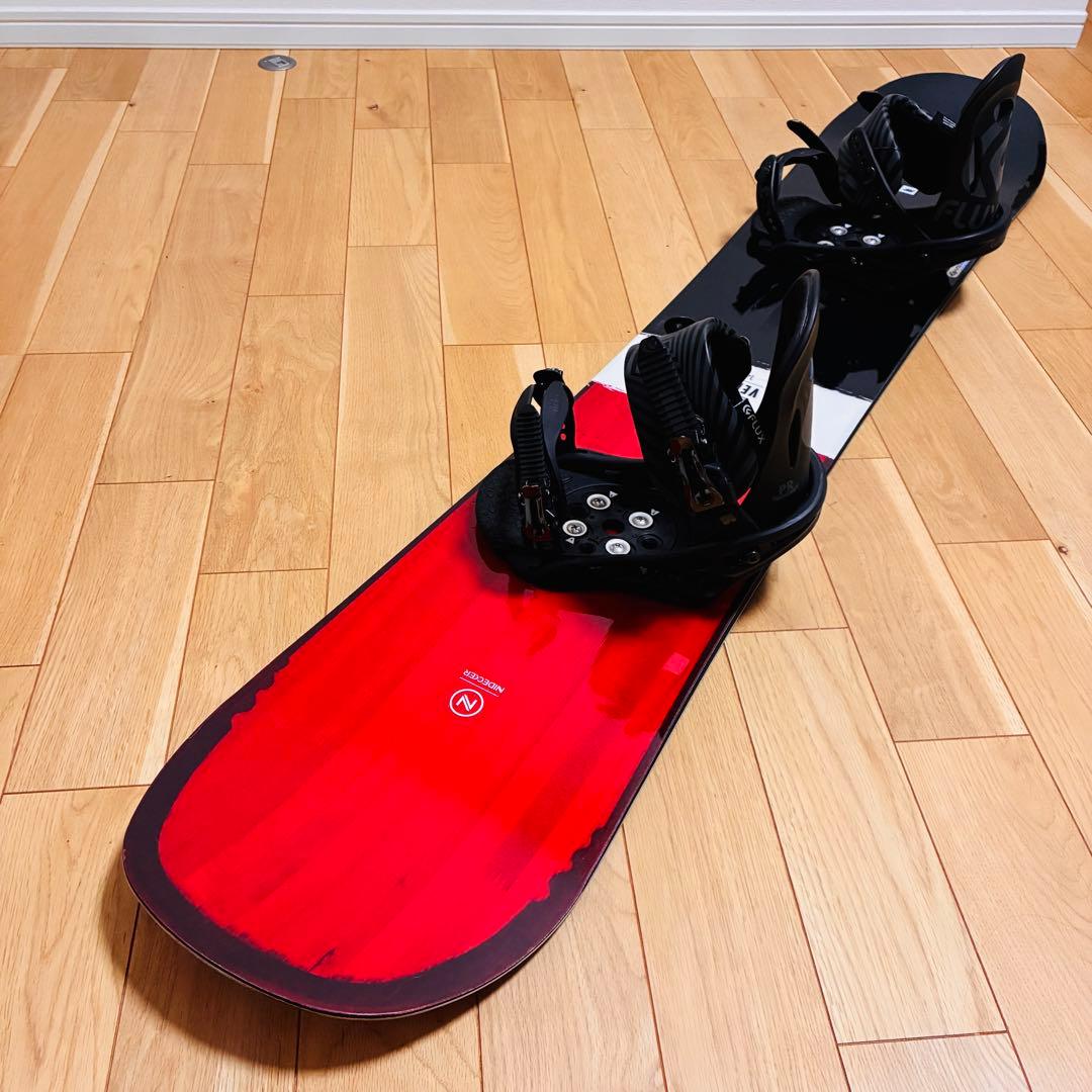 NIDECKER VERVE FLUX PR グラトリ スノーボード　セット