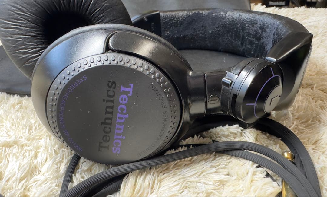 Technics RP-DJ1200 ブラック ヘッドホン テクニクス