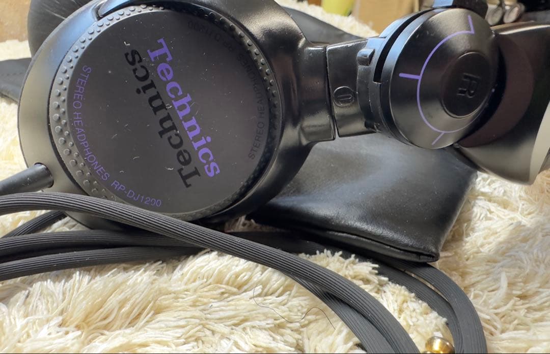 Technics RP-DJ1200 ブラック ヘッドホン テクニクス