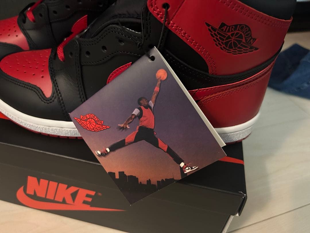 シューズ(男性用) Nike Air Jordan 1 High 85 \"Bred\"