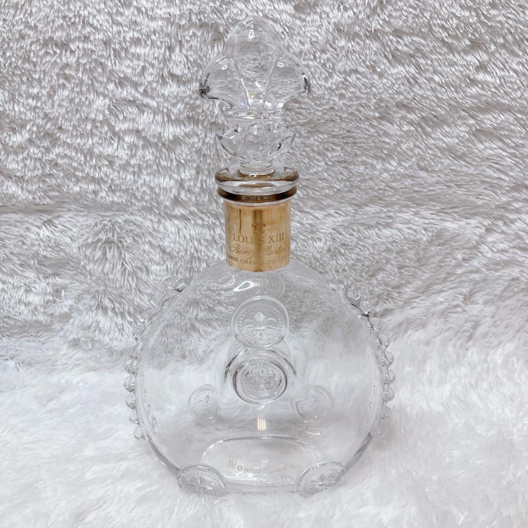 バカラ レミーマルタン ルイ13世 クリスタル ブランデー 空瓶 シリアル入り
