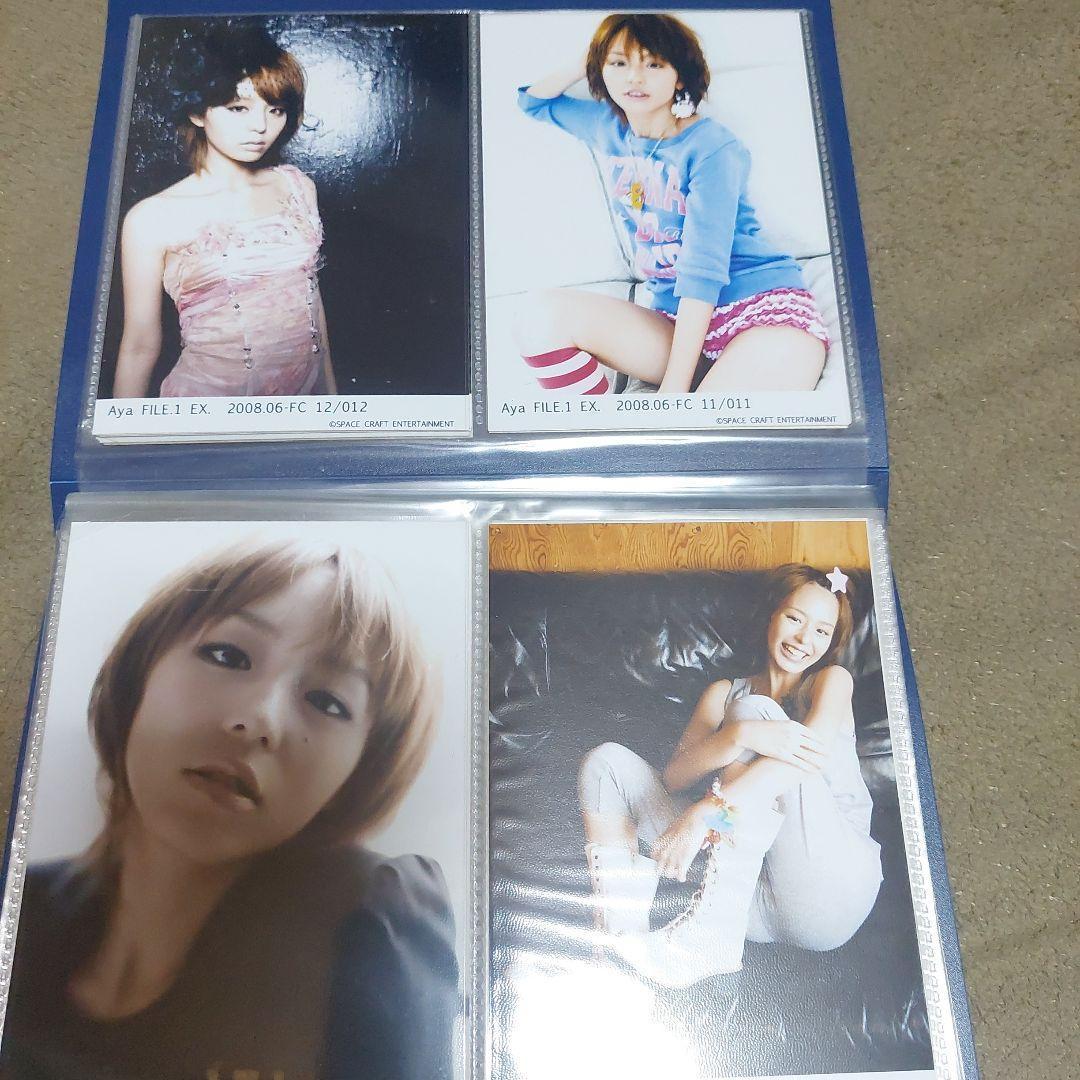 平野綾グッズ　ファンクラブ限定バースデーカード、トレーディング生写真(42種)等