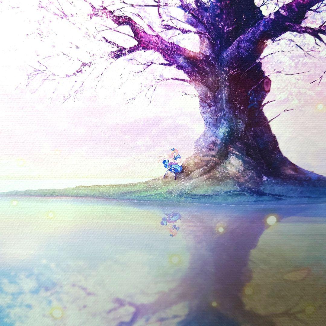 鷺澤有里栖(桜) キャンバスボード 「D.C.4 ～ダ・カーポ4～」CIRCUS